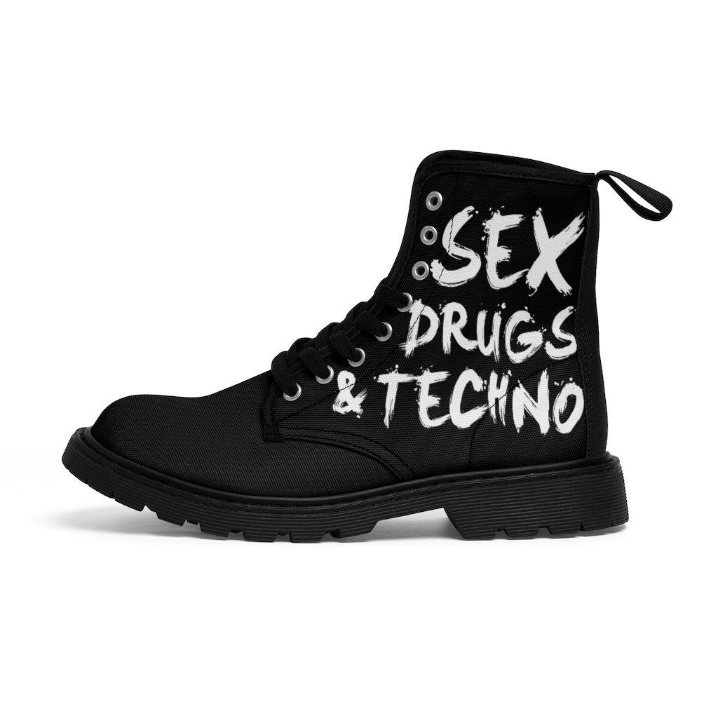 Sex, Drugs & Techno Women's Martin Boots