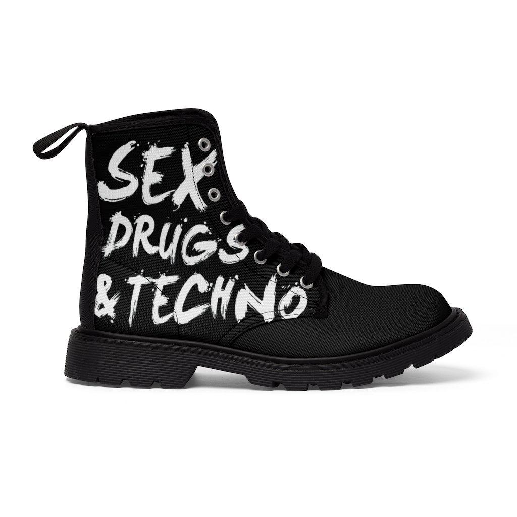 Sex, Drugs & Techno Women's Martin Boots