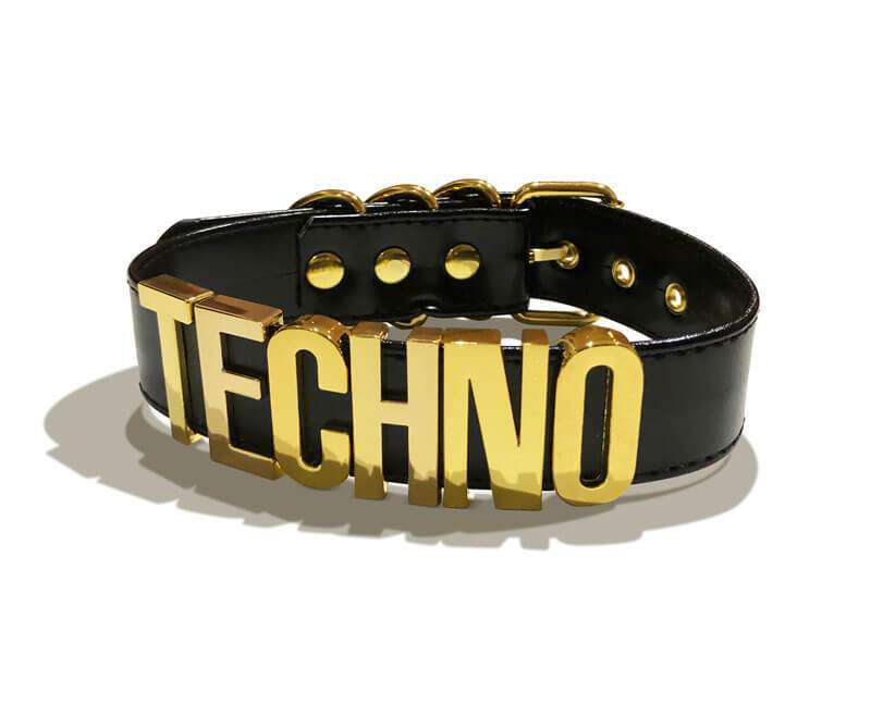 Techno Choker - Gold
