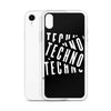 Techno Layers iPhone Case