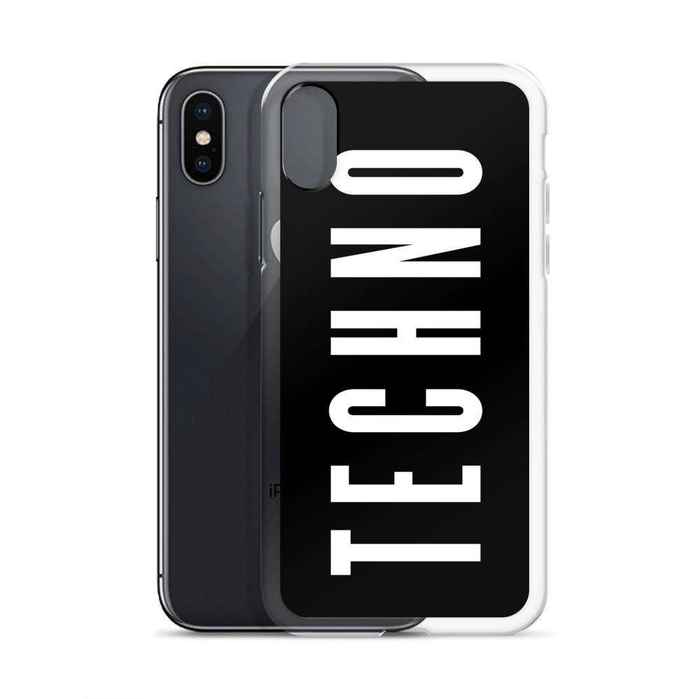 Techno iPhone Case
