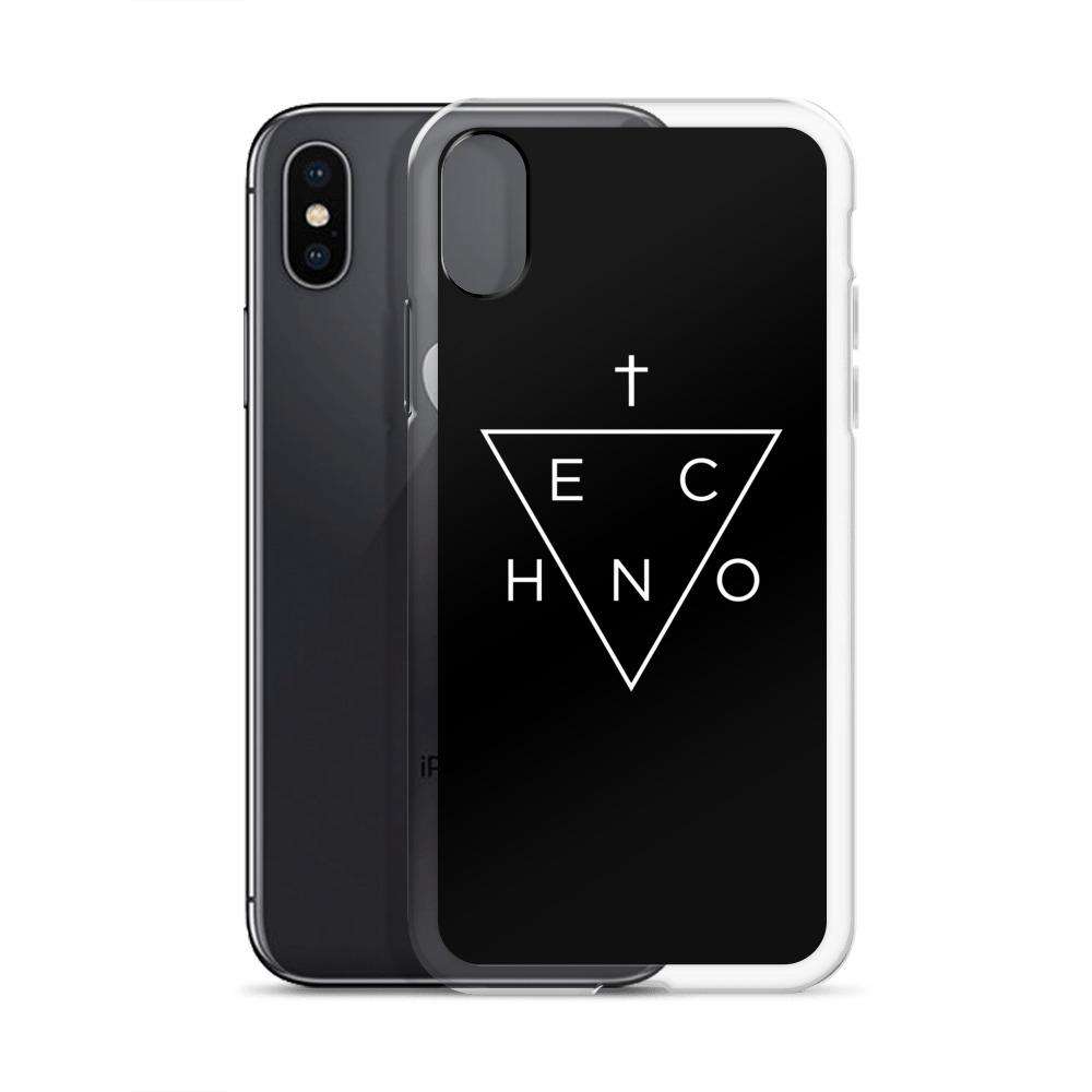 Techno Triangle iPhone Case