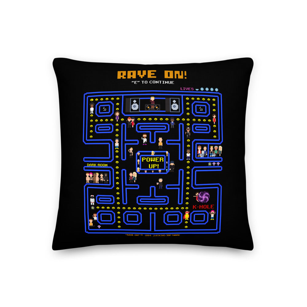 Rave On! Premium Pillow