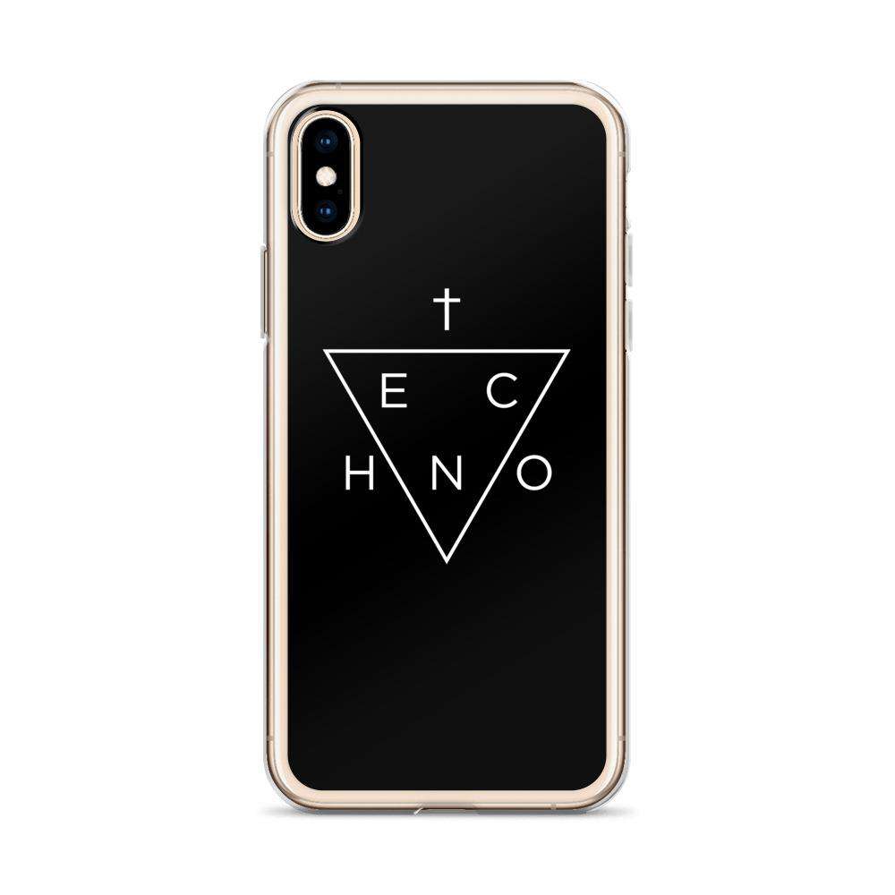 Techno Triangle iPhone Case