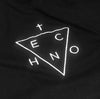 Techno Triangle Embroidered T-Shirt