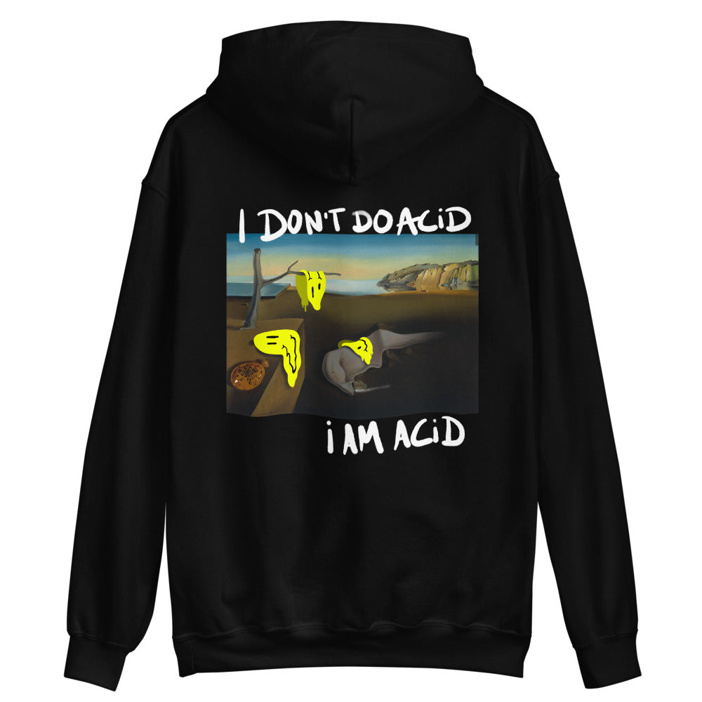 I Am Acid Unisex Hoodie (black)
